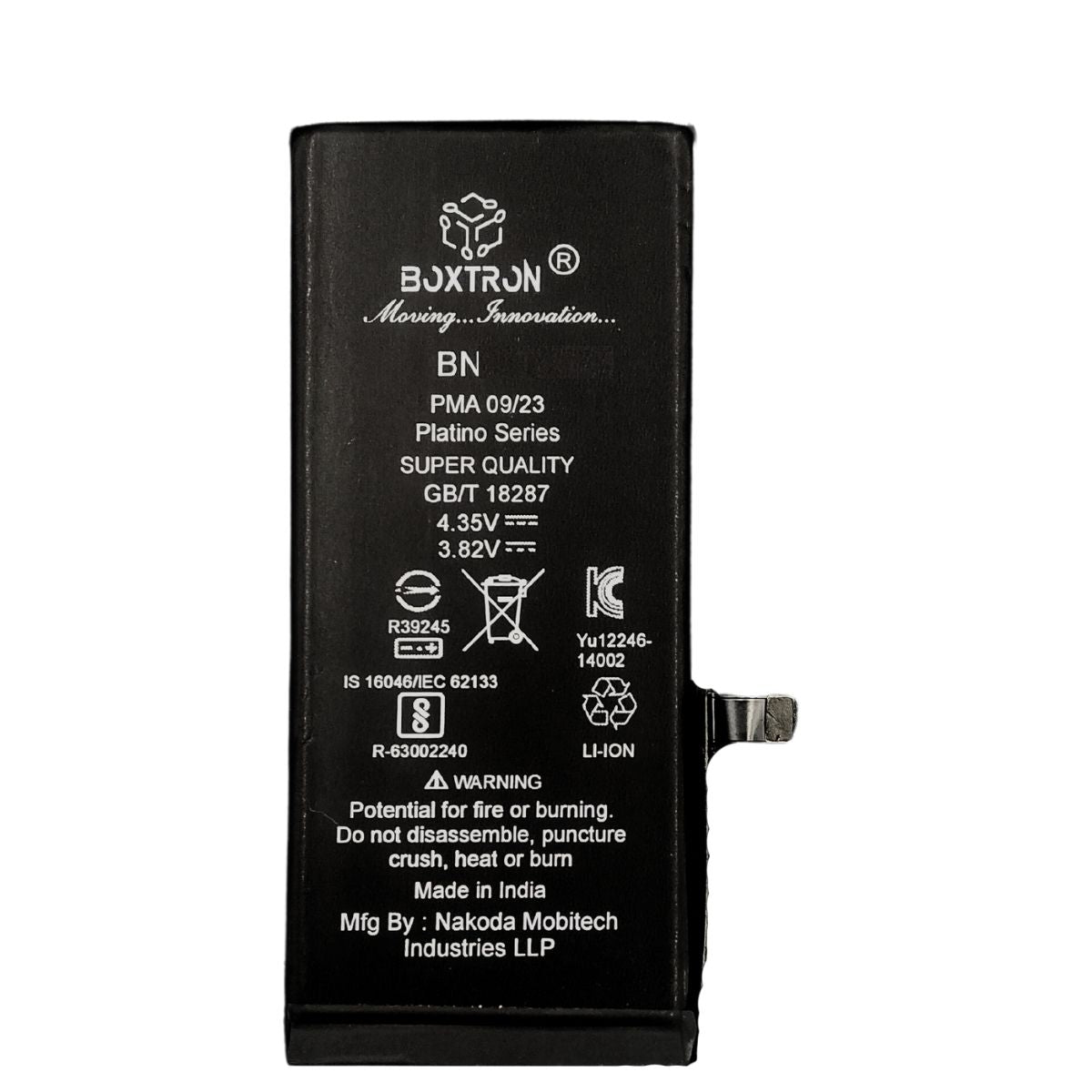 Boxtron ip 11 Battery Compatible for Apple iPhone 11 - 3110 mAh Battery Capacity
