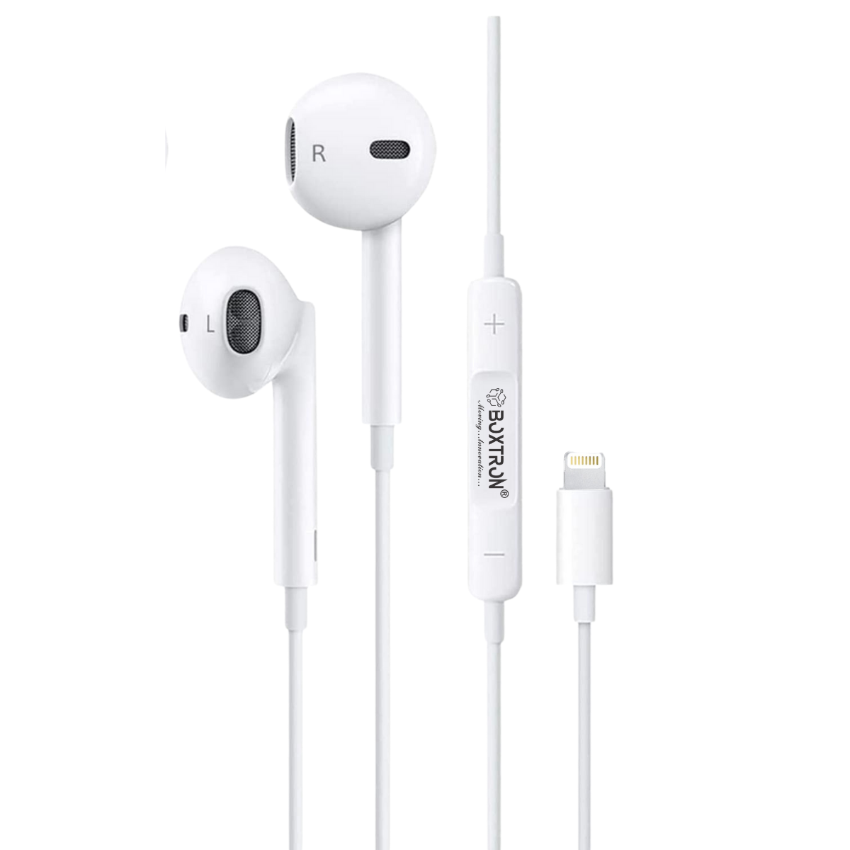 Earphone Boxtron B18 True Bass Earphone IPHONE 7 Above . .