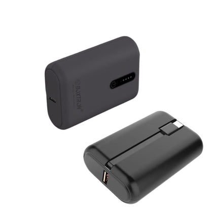 BOXTRON 10000mAh Mini PD Power Bank 25W Fast Charger with USB-C Power Delivery-High Capacity Universal Compatibility - Includes USB-C Cable