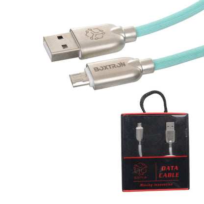 Boxtron Alloy Metal Micro USB Data Cable 3.4 Ampere