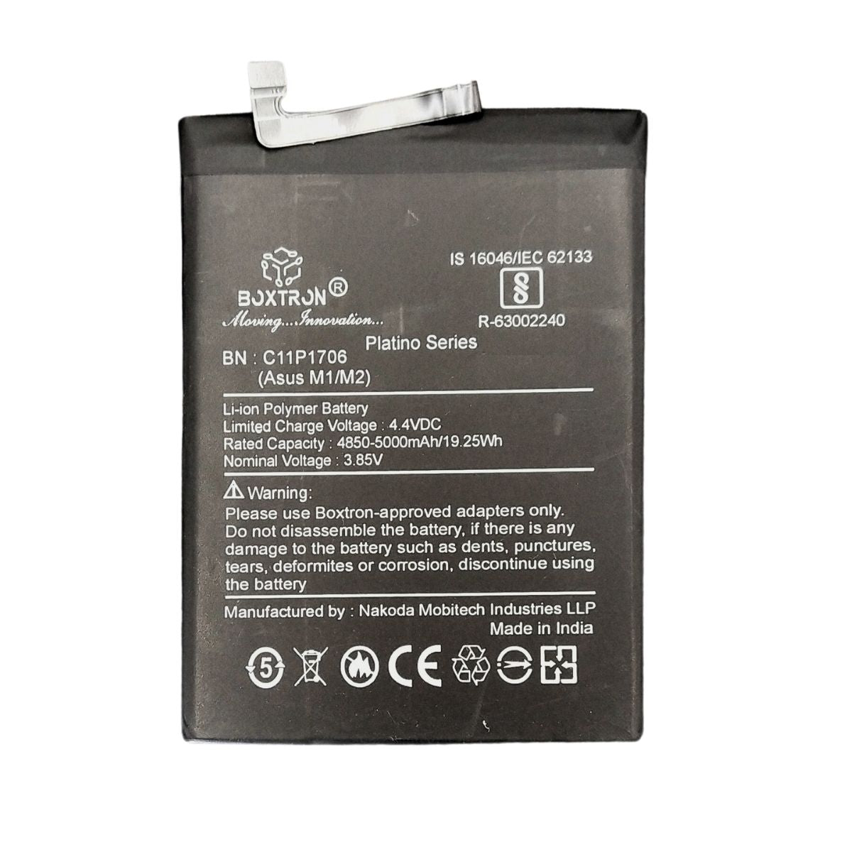 Boxtron C11P1707 Battery Compatible for ASUS Zenfone Max M1 ZB555KL X00PD - 4000 Mah Battery Capacity