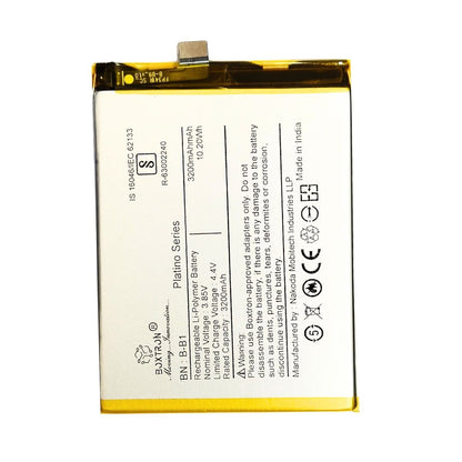 Boxtron B-B1 Battery Compatible for Vivo Y55 Y55A - 3200 mAh Battery Capacity