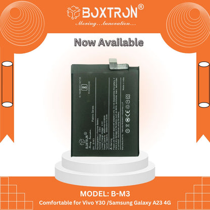 Boxtron B-M3 Battery Compatible For Vivo Y30 / Y50 - 5000mAh Battery Capacity