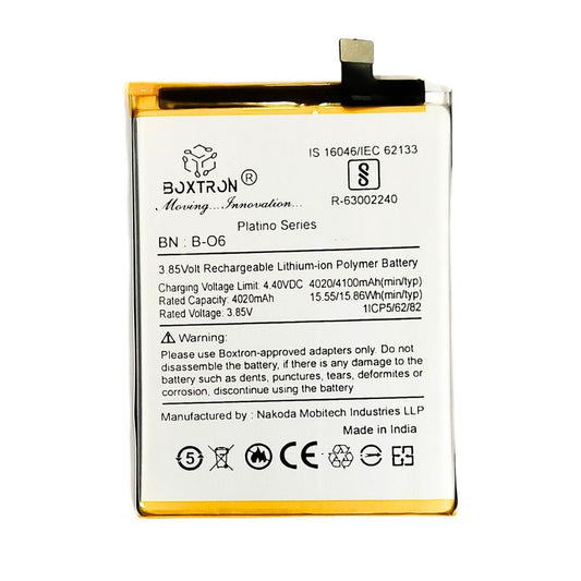 Boxtron B-06 Battery Compatible for vivo V20 SE- 4000 mAh Battery Capacity