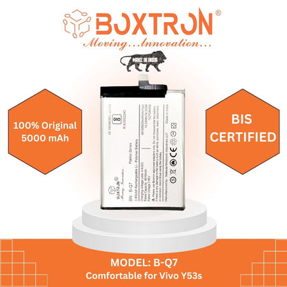 Boxtron B-Q7 Battery Compatible with VIVO Y53S, 5000 mAh Battery Capacity