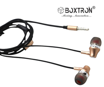 Boxtron B14 Metal Wired Adsorption Earphone.