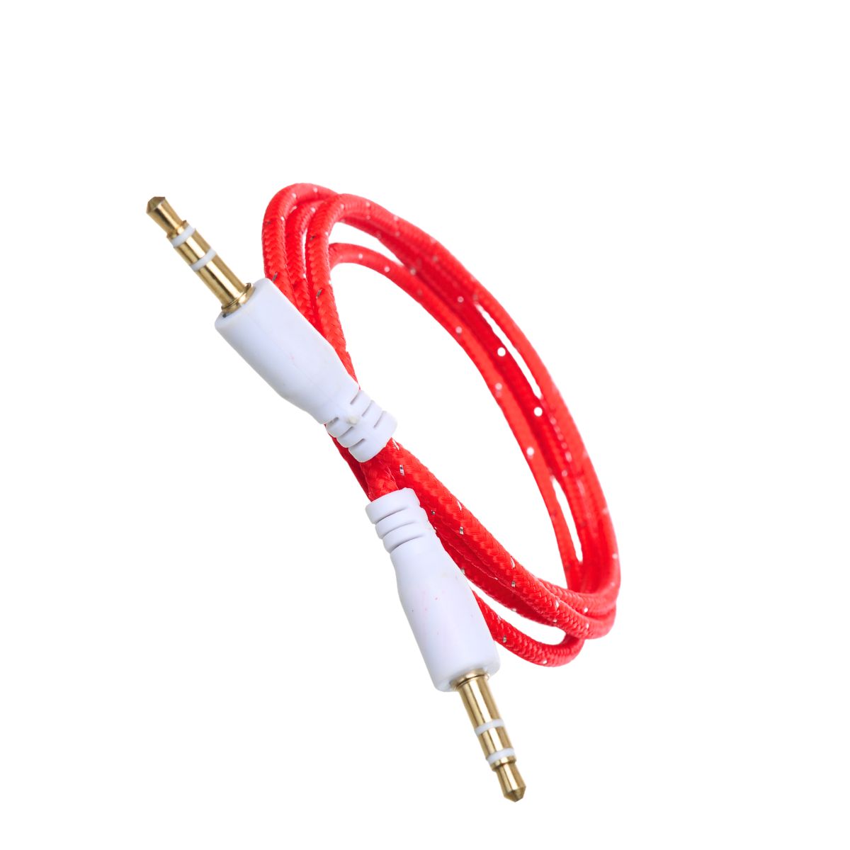 Boxtron Unbreakable 3.5mm Male to Male AUX 02 Stereo Audio Cable for Smartphone, 1 mtr. .