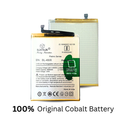 Boxtron BL-49IX Capacity 5000 mAh Battery for infinxin smart HD (X612B, X612) 3.85 lithium-Polymer, BIS Certified, 6 Month Replacement Warranty