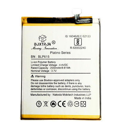 Boxtron  BLP615 Battery Compatible with Oppo A37 / NEO 9 / A37 T / A37 M - 2550mAh Battery Capacity