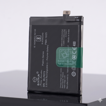 Boxtron BLP679 Battery for Oppo R17 Pro, Oppo RX17 Pro Smartphones | 3700mAh Li-Polymer Rechargeable Battery | 6 Month Replacement Warranty