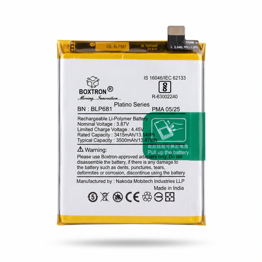 Boxtron BLP681 Battery for Oppo F9 / Oppo F9 Pro – 3500 mAh Super Quality Replacement Battery 6 months warrenty