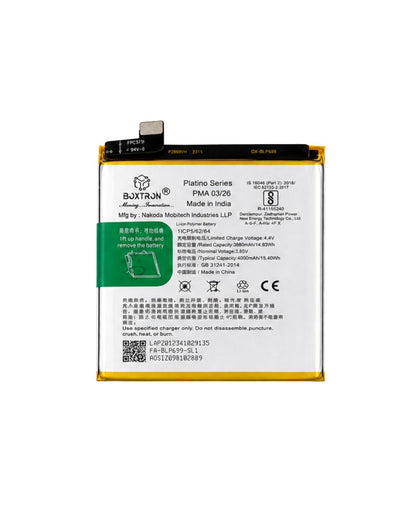 Boxtron BLP699 Battery for OnePlus 7 Pro – 4000 mAh Super Quality Replacement Battery 6 months warrenty