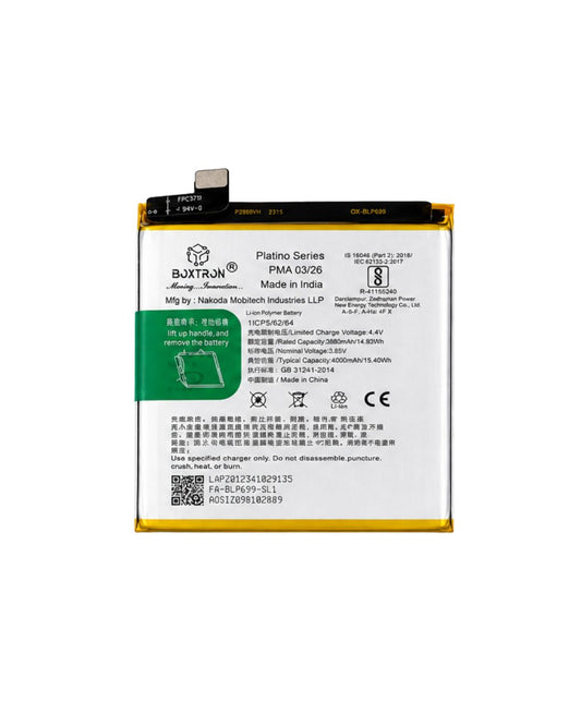 Boxtron BLP699 Battery for OnePlus 7 Pro – 4000 mAh Super Quality Replacement Battery 6 months warrenty