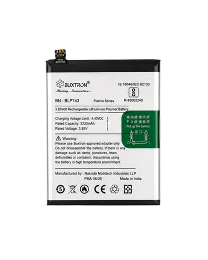 Boxtron BLP743 Battery for OnePlus 7T – 3800 mAh Super Quality Replacement Battery 6 months warrenty
