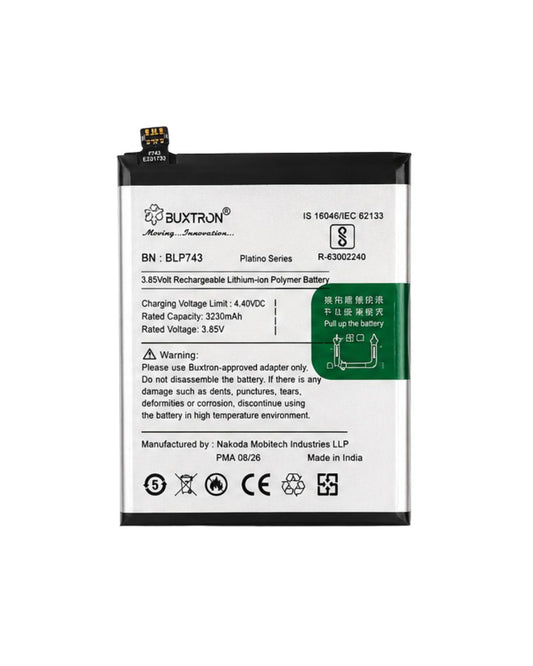 Boxtron BLP743 Battery for OnePlus 7T – 3800 mAh Super Quality Replacement Battery 6 months warrenty