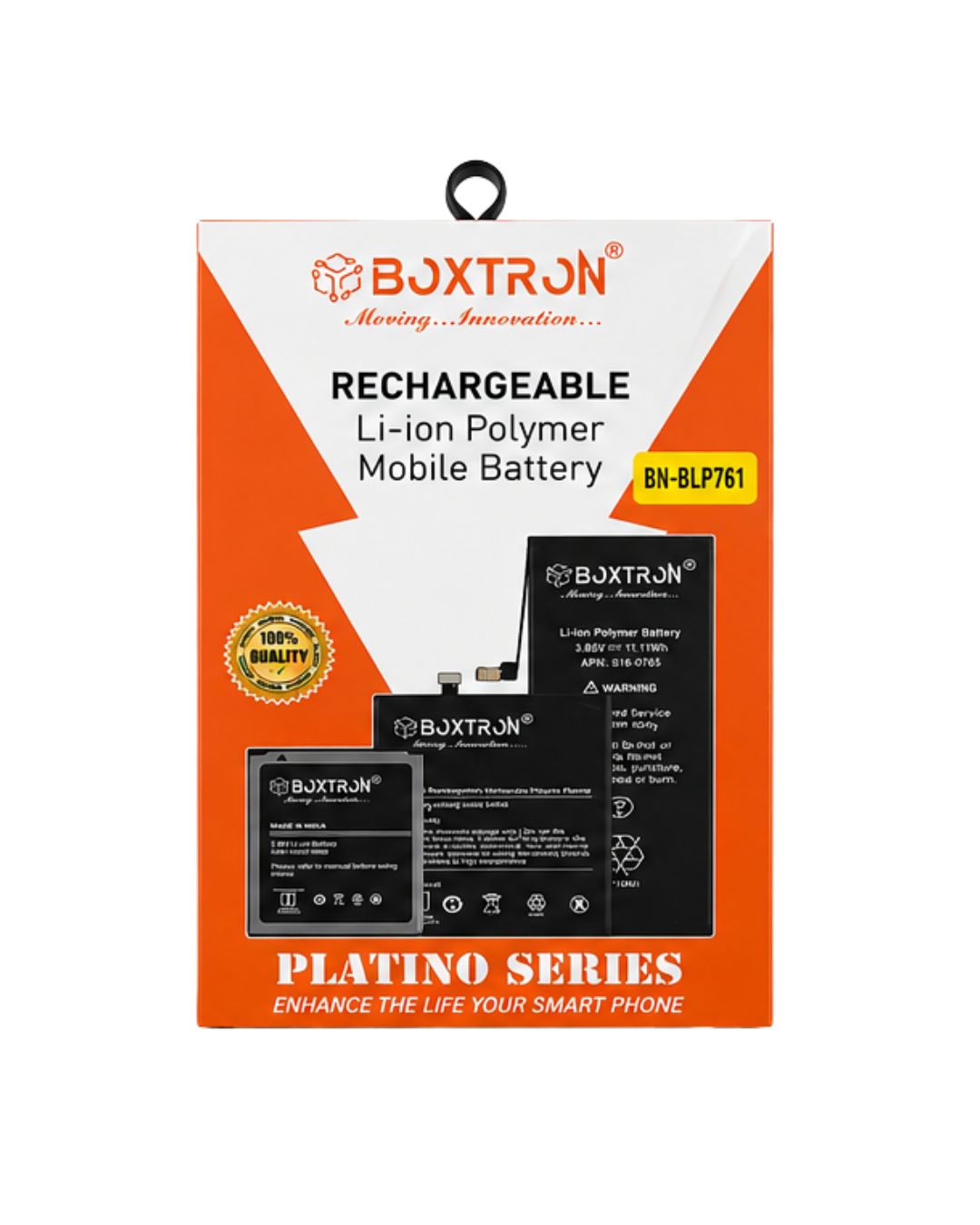 Boxtron Original BLP761 Battery for OnePlus 8 / 4320mAh Battery with 6 Month Warranty