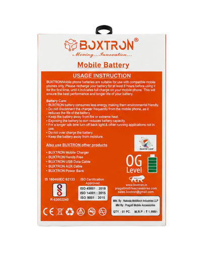 Boxtron Original BLP761 Battery for OnePlus 8 / 4320mAh Battery with 6 Month Warranty