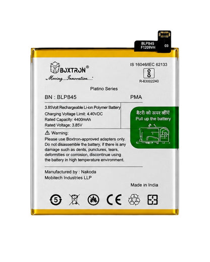 Boxtron BLP845 Battery for OnePlus Nord CE 5G – 4500 mAh Super Quality Replacement Battery 6 months warrenty
