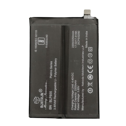 Boxtron BLP855 Battery Compatible for Oppo Reno 6 Pro 5G - 4500mAh Battery Capacity