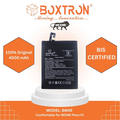 Boxtron BM-4E Battery of 4000mAh Compatible for Xiaomi Redmi Mi Poco F1