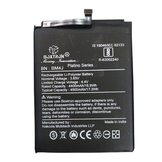 Boxtron BM4J Battery Compatible for Xiaomi Redmi Mi Note 8 Pro - 4500 mAh Battery Capacity