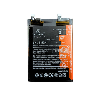 Boxtron Mobile Battery For Xiaomi Redmi Note 11 Pro 5G | Model BM5A (5000mAh, Lithium-ion, BIS Approved, 180 Days Warranty)