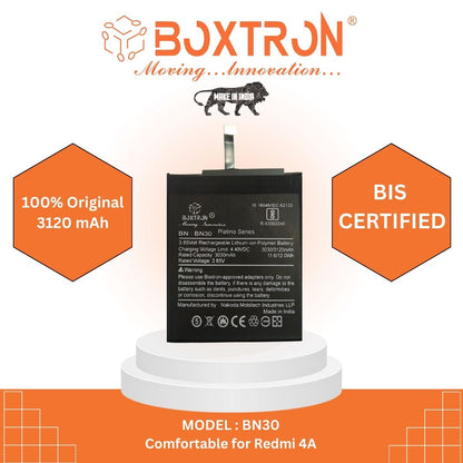 Boxtron BN-30 Battery Compatible for Xiaomi Redmi Mi4A - 3120mAh Battery Capacity