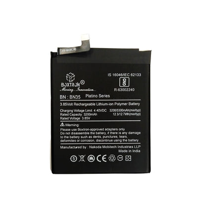 Boxtron BN35 Battery Compatible for Redmi 5. - 3300 mAh Battery Capacity