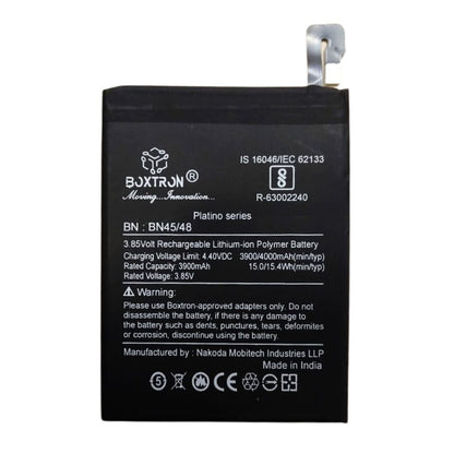 Boxtron BN45/BN48 Battery Compatible for Xiaomi Redmi Note Pro