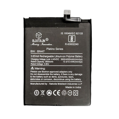 Boxtron BN47 Battery of Compatible for Redmii 6 Pro - 4000 mAh Battery Capacity