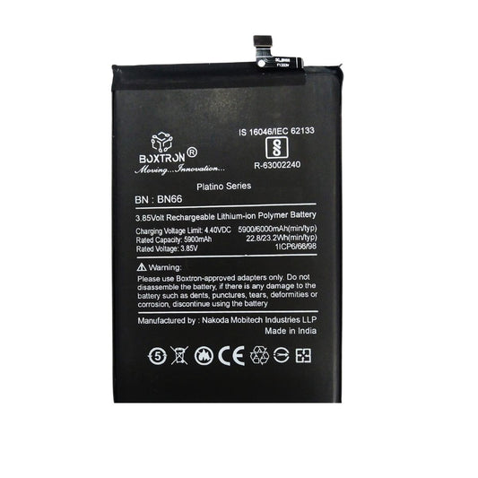 Boxtron BN66 Battery for Xiaomi Redmi Mi Poco C40 - 6000 mAh Battery Capacity