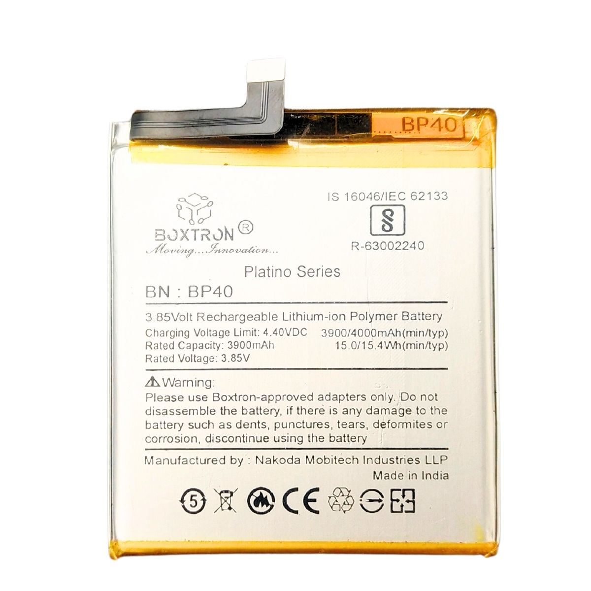 Boxtron BP40 Battery Compatible for Xiaomi Redmi K20 Pro/Xiaomi Mi 9T Pro - 4000mAh Battery Capacity