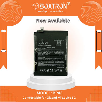 Boxtron BP42 for Xiaomi Mi 11 Lite 4250 mAh battery capacity