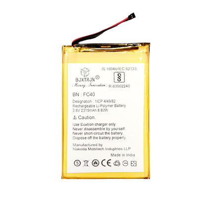 Boxtron FC40 Battery Compatible for Motorola Moto G3 2470 mAh