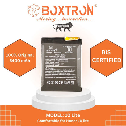 Boxtron HB396285ECW Battery Compatible for Huawei Honor 10 Lite, Honor 10 - 3400mAh Battery Capacity