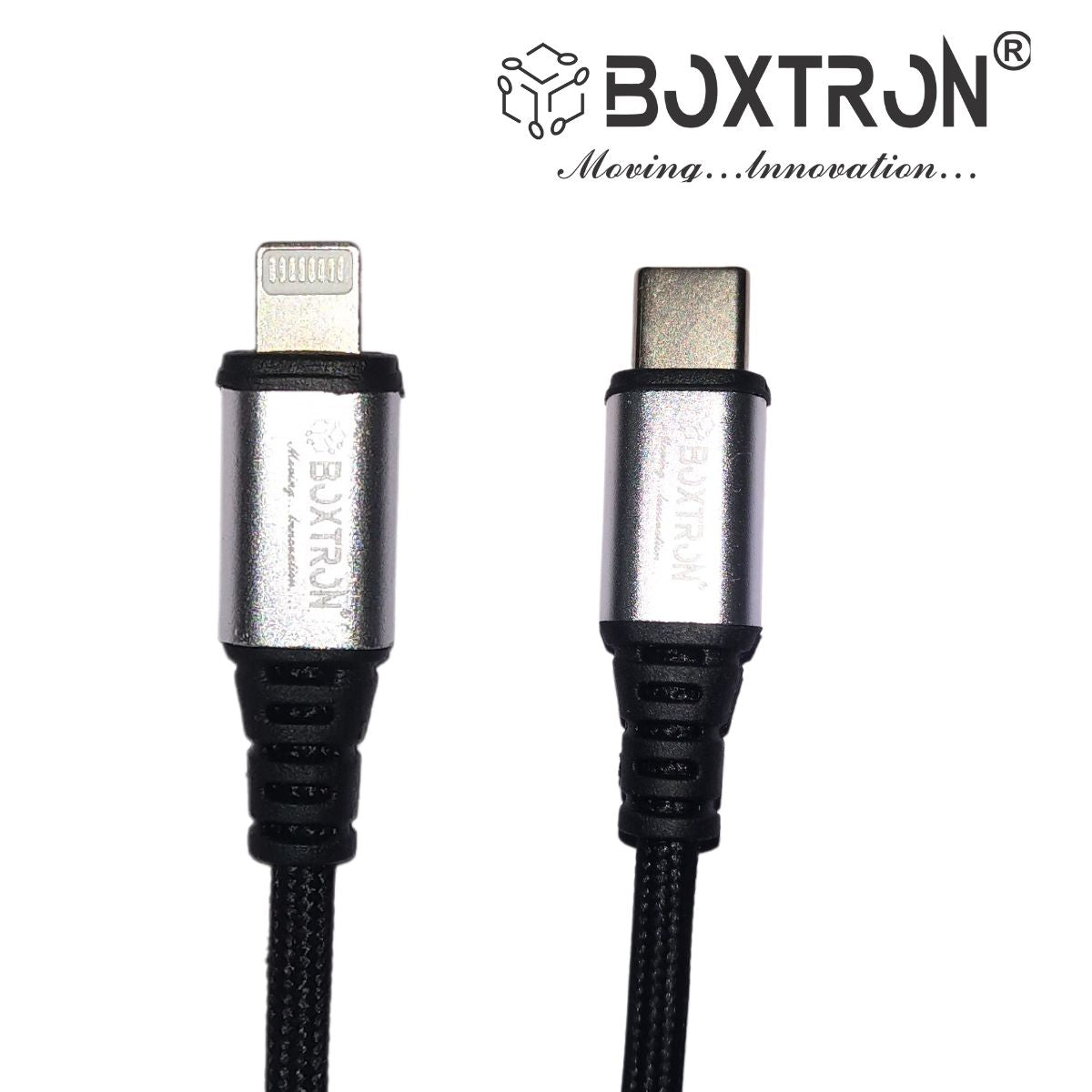 Boxtron Pd Type C to iPHONE braided cable..