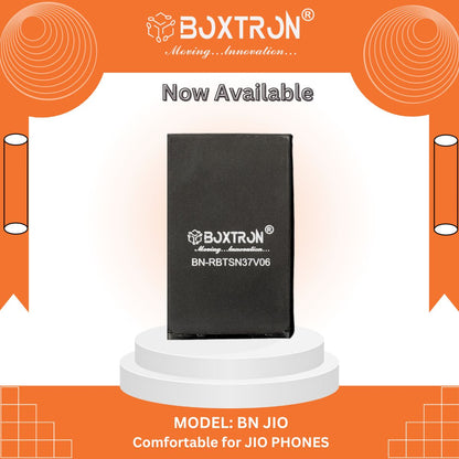 Boxtron Jio Battery Compatible for Lyf JioPhone 4G - 2000 mAh Battery Capacity