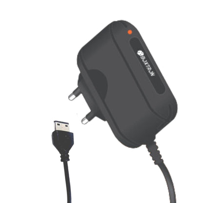 Boxtron BX-M600 pin charger for samsung old phones m300/m600 (all other s basic phones) in 0.7 ampere and 5 volt- Black