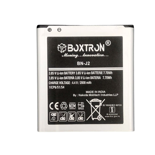 Boxtron EB-BG360CBN Battery Compatible for Samsung Galaxy J2 2015 & 2017 - 2000mAh Battery Capacity