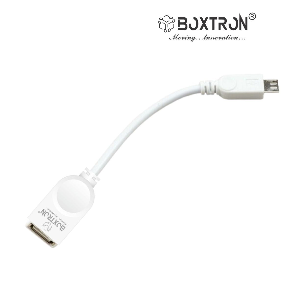 Boxtron Micro USB OTG Data Cable Adapter Attach Pendrive, Keyboard for Mobile Phone, Tablet