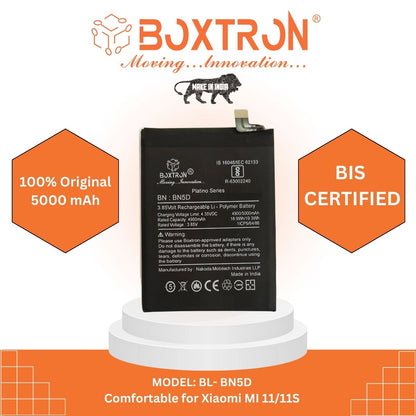 Boxtron BN5D Battery Compatible for Xiaomi Redmi Note 11s - 5000mAh Battery Capacity