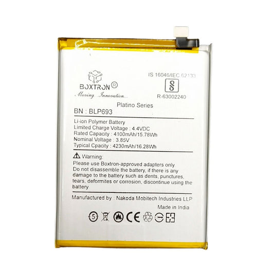 Boxtron BLP-693 Compatible for Oppo Realme 3 - 4230mAh battery capacity