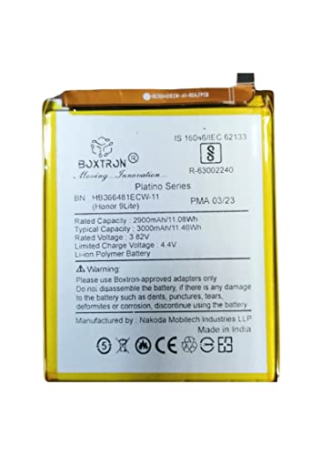 Boxtron HB366481ECW Battery Compatible for Huawei Honor 9 lite - 3000 mAh Battery Capacity