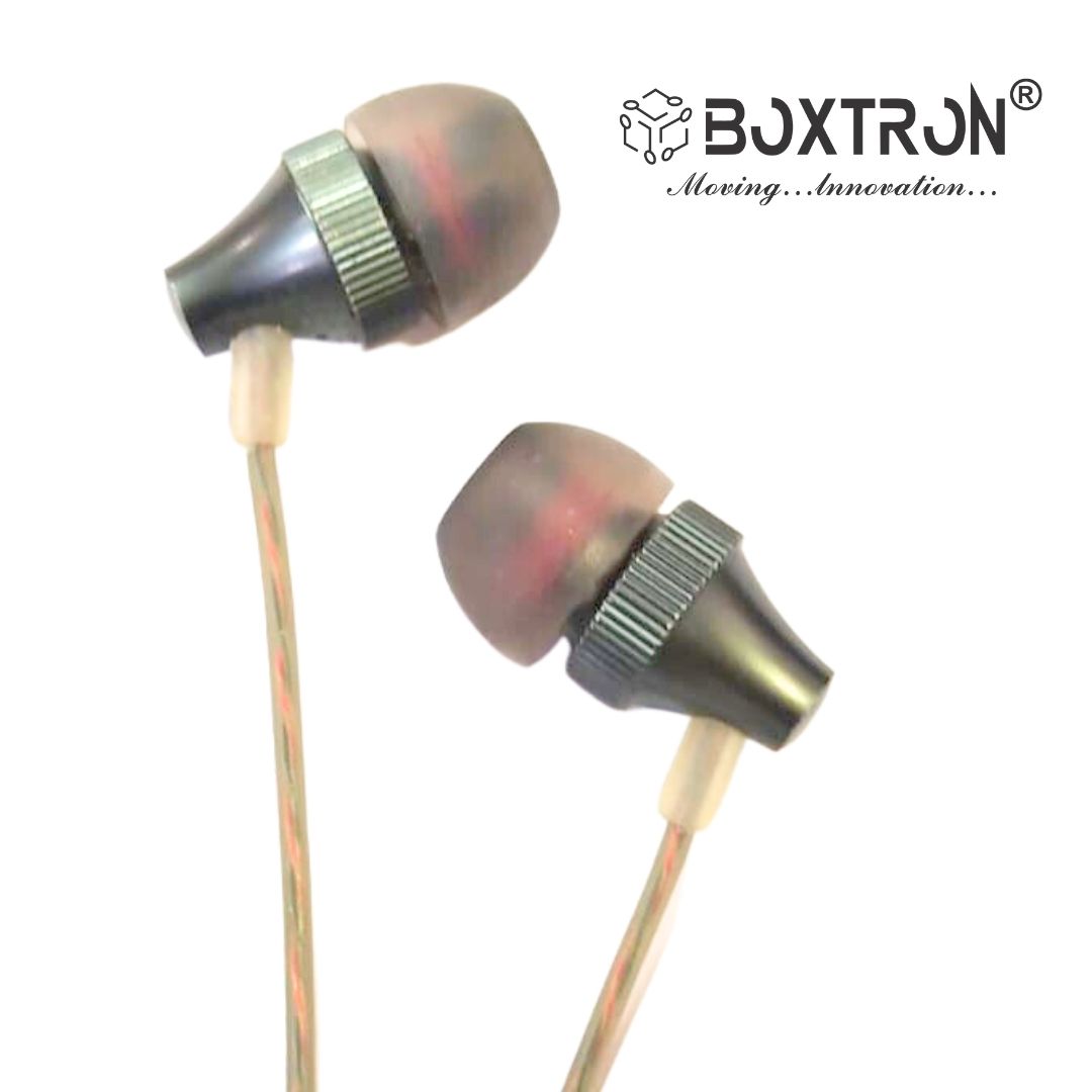 Earphone Boxtron B13 Super Bass Earphones.